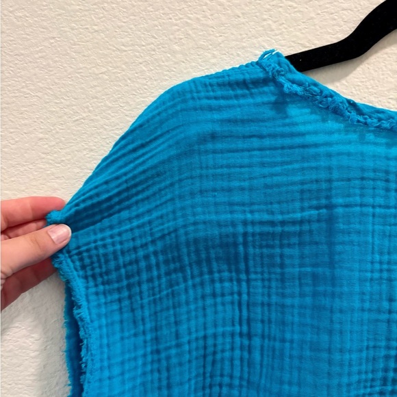 Michael Stars Draya V-Neck Top in Capri, size S - Picture 6 of 8